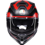 AGV Helmet K7 Glimpse Matte Black/Red Lg 2118399004-015-L