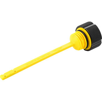 FIGURATI DESIGNS Performance Magnetic Oil Dipstick - Knurled - Black - M8 Touring/Trike FDP01-M8KN-BLK