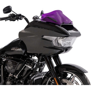 KLOCK WERKS Kolor Flare™ Sport Windshield - 8" - Purple - FLTRX KWW-01-0760