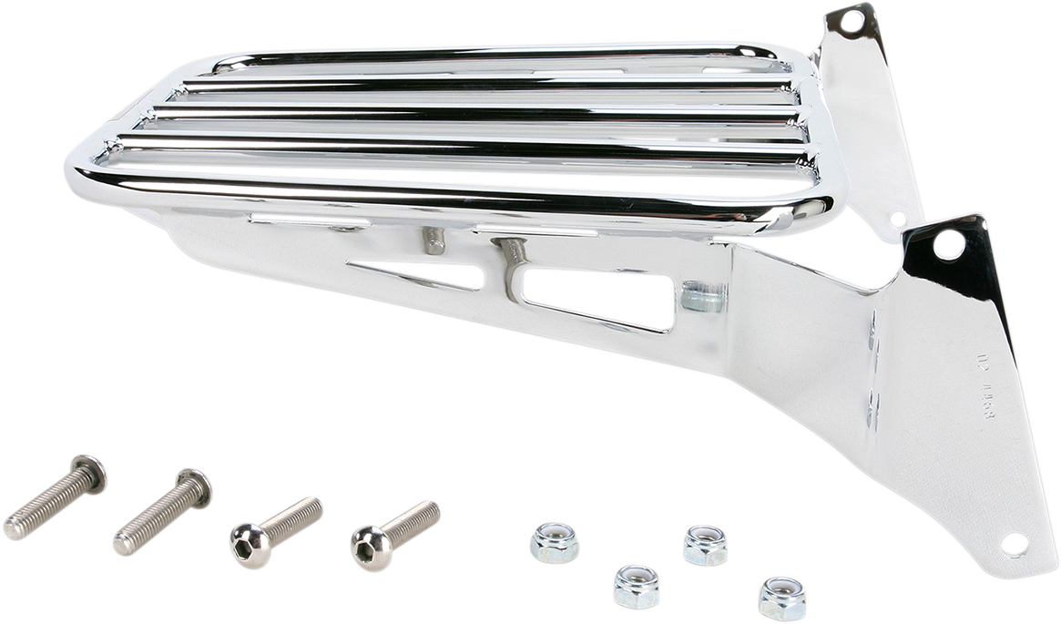 COBRA Luggage Rack - Chrome - Tubular 	VN900D Vulcan 900 Classic LT 02-4468