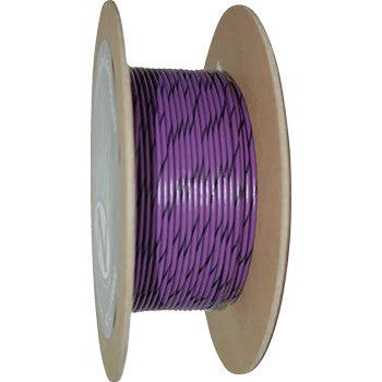 NAMZ 100' Wire Spool - 20 Gauge - Violet/Black  NWR-70-100-20