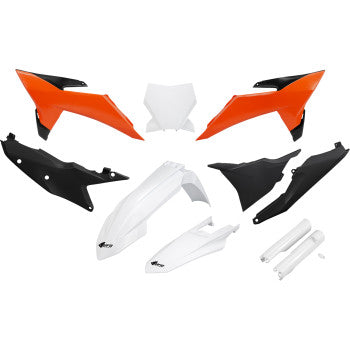UFO Body Kit - Black/Orange/White - SX/SX-F '25 KTKIT532F@444