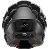 ALPINESTARS Supertech R7 Helmet - 22.06 - Solid - Gloss Black - Large   8202126-1180-L
