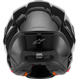 ALPINESTARS Supertech R7 Helmet - 22.06 - Solid - Gloss Black - Large 8202126-1180-L