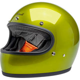 BILTWELL Gringo Helmet - Metallic Lime - Medium 1002-392-503