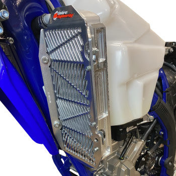 MOOSE OFFROAD Radiator Guards - Silver - Kawasaki 12-8024
