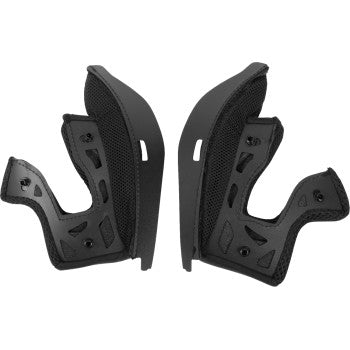 Z1R Youth Dirt Maxx Cheek Pads - Black - Medium 0132-1966