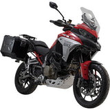 SW-MOTECH TRAX ADV Aluminum Case System - Black - Ducati Multistrada V4 '21-'24 KFT.22.822.70300/B