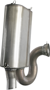 BASSANI XHAUST Muffler - Stainless Steel - Slingshot  Polaris Slingshot  2015-2016 6S17