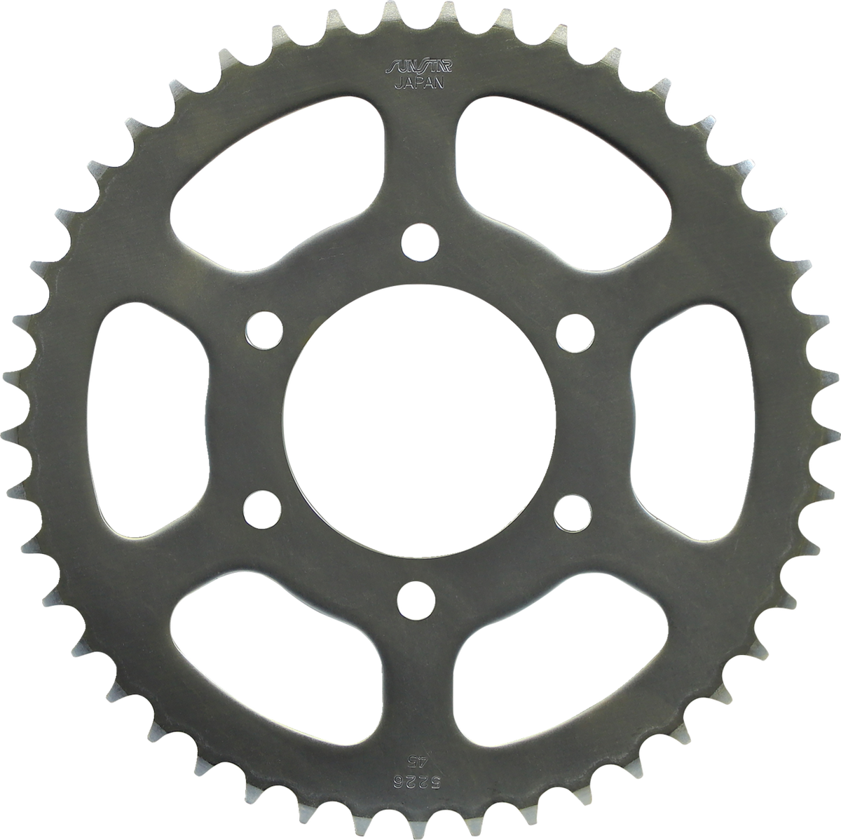 SUNSTAR SPROCKETS Steel Rear Sprocket - 45 Tooth - Suzuki 2-522645