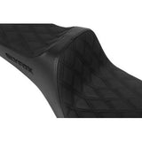 SLYFOX High Noon Seat - Double Diamond - Black Logo - Black Stitch - FXD '96-'03 4703C-SlyFox