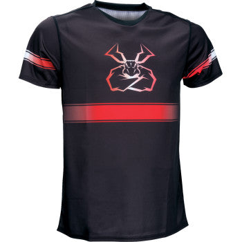 MOOSE RACING Mountain Bike Short-Sleeve Jersey - Red/Black - XL 5020-0270