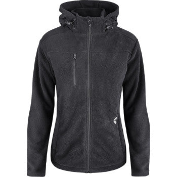 GERBING HEATED CLOTHING Women's 7V Thermite Fleece Heated Jacket 2.0 - Gray - XS GER-TFJKT-7V-W-G-XS