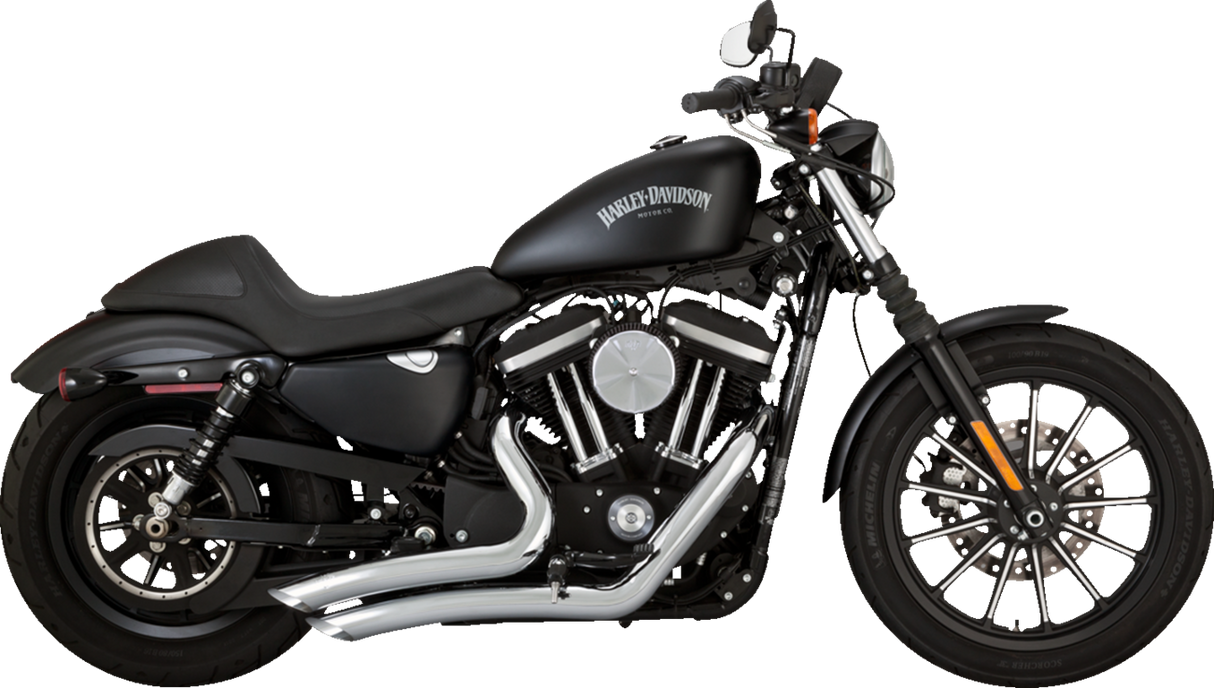 VANCE & HINES Big Radius Exhaust System - Chrome XL1200V  26367