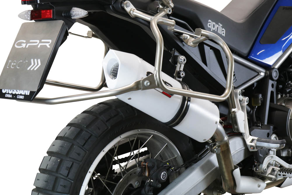 Aprilia Tuareg 660 2021-2024 Exhaust GPR Slip-on Albus Evo4