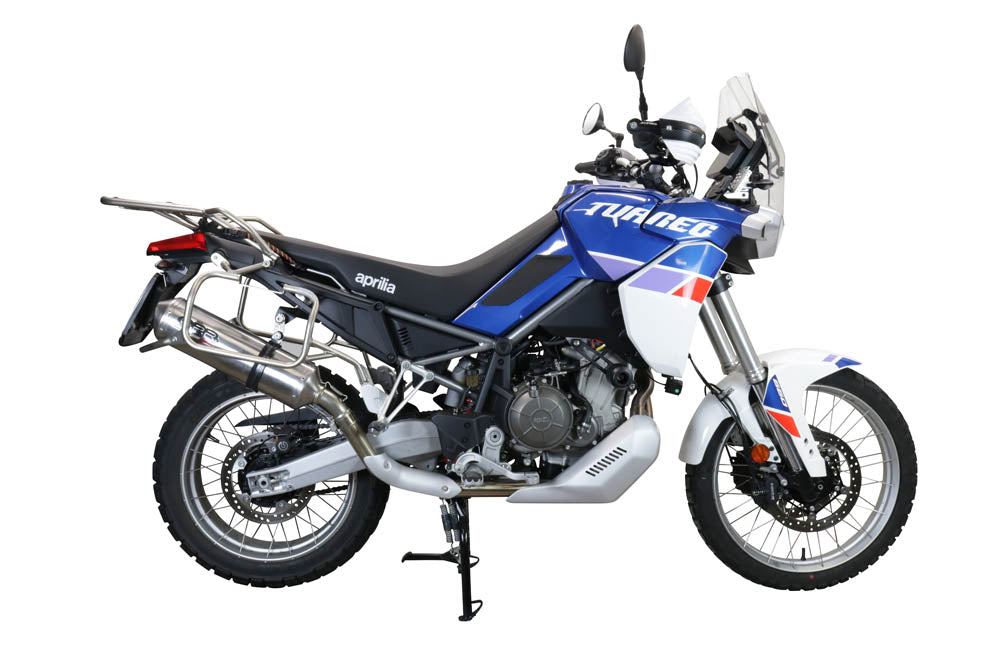Aprilia Tuareg 660 2021-2024 Exhaust GPR Slip-on Satinox