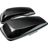 SLYFOX Saddlebag Lids - Carbon Gloss - FL '14-'23 1020-SBLC-G