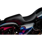 SLYFOX Seat - Black Logo - Smooth Vinyl - Carbon Fiber - FL '97-'07  0801-1612