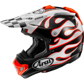 ARAI VX-Pro4 Helmet - Flame - White - Large 0110-8956