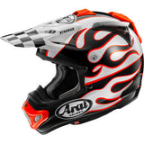 ARAI VX-Pro4 Helmet - Flame - White - Large 0110-8956
