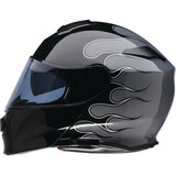 Z1R Solaris 2.0 Modular Helmet - Flame - Black/Gray - XS 0100-2652
