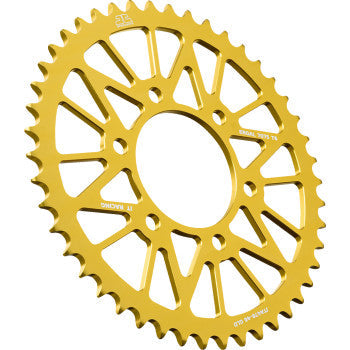 JT SPROCKETS Rear Sprocket - Aluminum - 46 Tooth - Gold - CF Moto/Kawasaki JTA478.46GLD