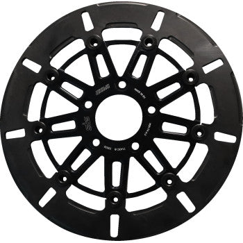 SBS Design "C" 9-Spoke Brake Rotor 7143C-B