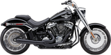COBRA El Diablo Exhaust - Black Softail  Fat Boy /   Breakout 114  2018-2020 6475B
