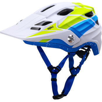 KALI Maya 3.0 Helmet - LTD Race - Matte Gray/Lime/Blue - L/XL 220424317
