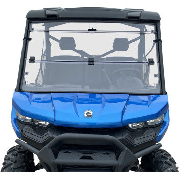 MOOSE OFFROAD Full Folding Windshield - Deluxe - Defender V000344-12200M