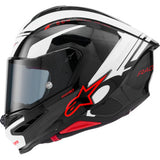 ALPINESTARS Helmet S-R7 A-Core Bk/Wh/Rd Gloss Ece06/Dot M 8203426-1353-M