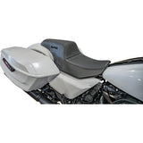 SLYFOX Drifter Tour Seat - Vinyl w/ Slipstop - Black Logo - FL '23-'24 4685A-Slyfox