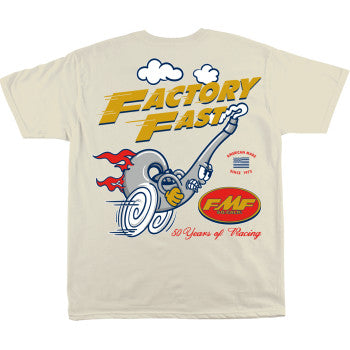 FMF Factory Faster T-Shirt - Natural - Small HO25118901NATSM