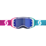 SCOTT Prospect 2.0 AMP Goggle - Stealth Blue/Radiant Pink - Blue Chrome 421478-7906349