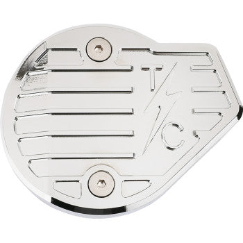 THRASHIN SUPPLY CO. Cam Cover - Gen 2 - Finned - Chrome - M8 TSC-3029-3