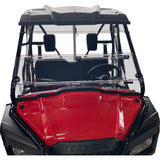 MOOSE OFFROAD Full Folding Windshield - Deluxe - Pioneer 500/520 V000351-12200M 
