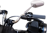 ARLEN NESS Mirror - Mini Stocker - Side View - Oval - Titanium - Left 13-168