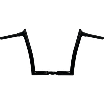 FAT BAGGERS 1-1/4" EZ Install Pointed Top Handlebar - 12" - Black  948012-B
