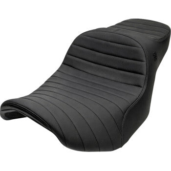 SLYFOX Seat Chariot Blk Clsc Stitch Vinyl Blk Logo 4729A