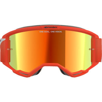 ALPINESTARS GOGGLES Goggle Vision 5 Corp Orange Mirror-Red 5101825-480
