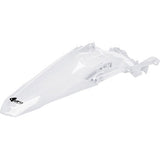 UFO MX Rear Fender - White YZ 250 /450F 2023-2024 YA04890#046