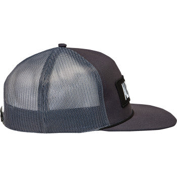 ALPINESTARS Ten Trucker Hat - Dark Gray/Dark Gray - One Size  1236-81440-1717