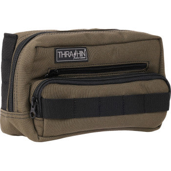THRASHIN SUPPLY CO. Handlebar Bag Plus - Green THB-0010