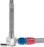 PINGEL Fuel Valve - Chrome-Plated - 6AN - 3/8" NPT 6231-CH