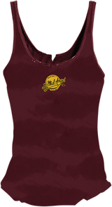 LETHAL THREAT Women's Roadhouse Tank Top - Red - Medium LA20595M
