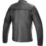 ALPINESTARS Blacktrack Leather Jacket - Black - 4XL 3103824-1100-4X