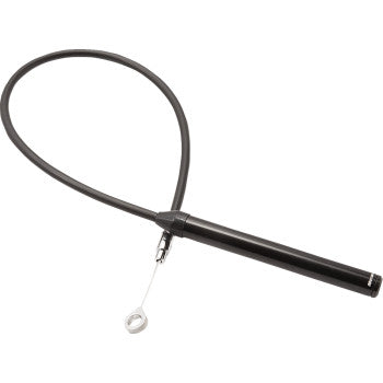 MOTION PRO Black Vinyl Clutch Cable - +7" 06-0464