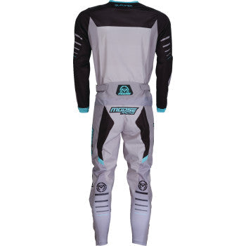 MOOSE RACING Qualifier® Pants - Gray/Teal - US 54 2901-11835