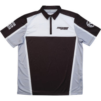 MOOSE OFFROAD Moose Pit Shirt - Black/Gray/White - Small MRS01DS01BKWHSR