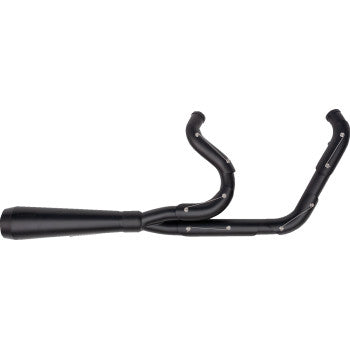 TRASK 2-into-1 Assault Exhaust System - Full Black on Black TM-5053BKBK